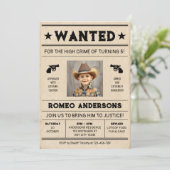 Gewenste verjaardagsuitnodiging kaart (Staand voorkant)