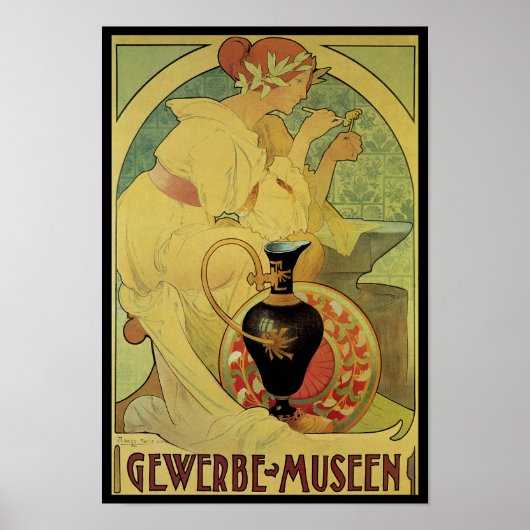 Gewerbe Museen Poster (Voorkant)
