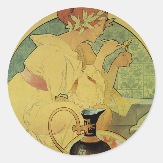 Gewerbe Museen Ronde Sticker (Voorkant)