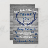 Geweren, Racks en Deer Tracks - Hartelijk dank Save The Date (Voorkant / Achterkant)