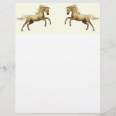 Gewervelde paarden Letterhead (Voorkant)