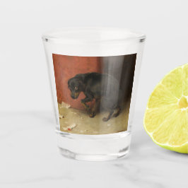 Geweten maakt lafaards van ons allemaal shot glas