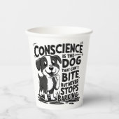 geweten papieren bekers (Voorkant)