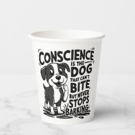 geweten papieren bekers