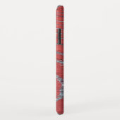 gewetherde rode verf op hout Case-Mate iPhone case (Achterkant/rechts)