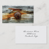 gewethered dock board Thunder_Cove Visitekaartje (Voorkant / Achterkant)