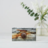 gewethered dock board Thunder_Cove Visitekaartje (Staand voorkant)