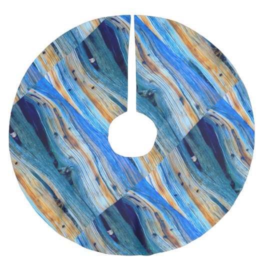 gewethered juniperplanken kerstboom rok (Voorkant)