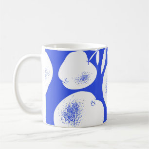 geweven Apple silhouetten: met de hand getekend pa Koffiemok