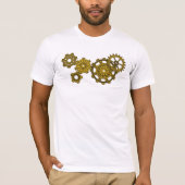 Geweven Clockwork Mannen Shirt (Voorkant)