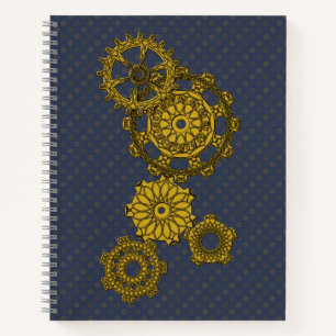 Geweven Clockwork spiraal Notitieboek