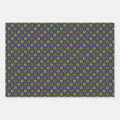 Geweven Clockwork Wrapping Paper Set (Voorkant 2)
