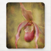 Geweven Dame Slipper Orchid Muismat (Voorkant)