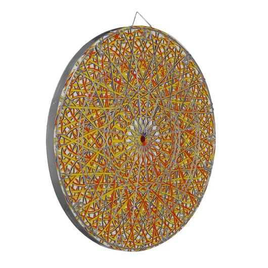 Geweven dartboard dartbord (Voorkant Links)