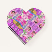 geweven fantasie notitieboek (Voorkant)