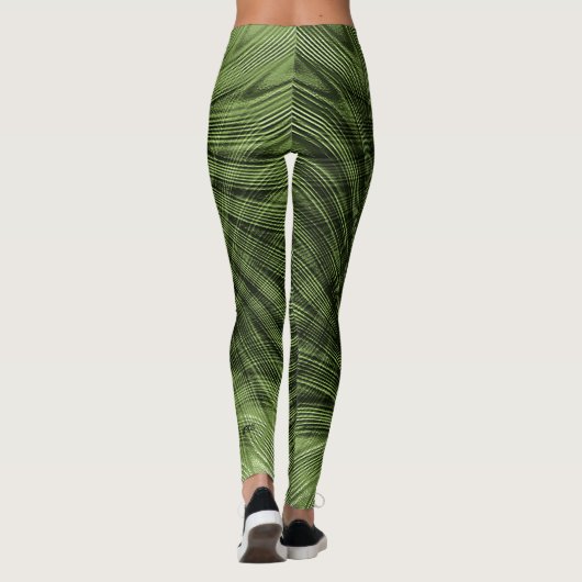 Geweven gras... leggings (Achterkant)