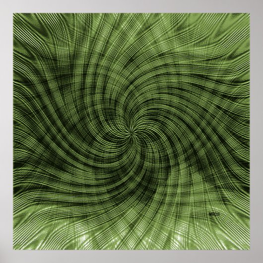 Geweven gras... poster (Voorkant)