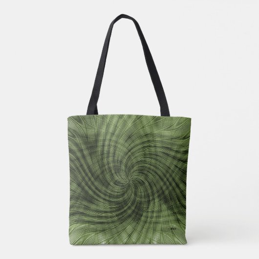 Geweven gras... tote bag (Achterkant)
