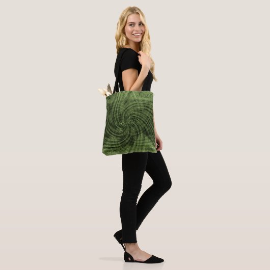 Geweven gras... tote bag (Op model)