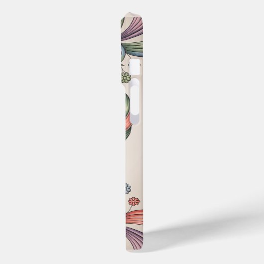 Geweven Hart - Folk Art Ribbons Case-Mate iPhone Case (Achterkant / Links)