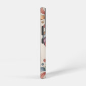 Geweven Hart - Folk Art Ribbons Samsung Galaxy Hoesje (Rechterkant)