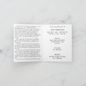 Geweven Herinneringen Herdenkingskaart #2 Kaart (Binnen)