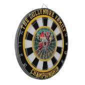 geweven herten doel muur decor dartbord (Voorkant Links)