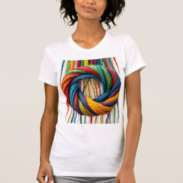 Geweven in eenheid t-shirt