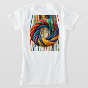 Geweven in eenheid t-shirt