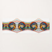 Geweven in eenheid yogamat (Achterkant (horizontaal))