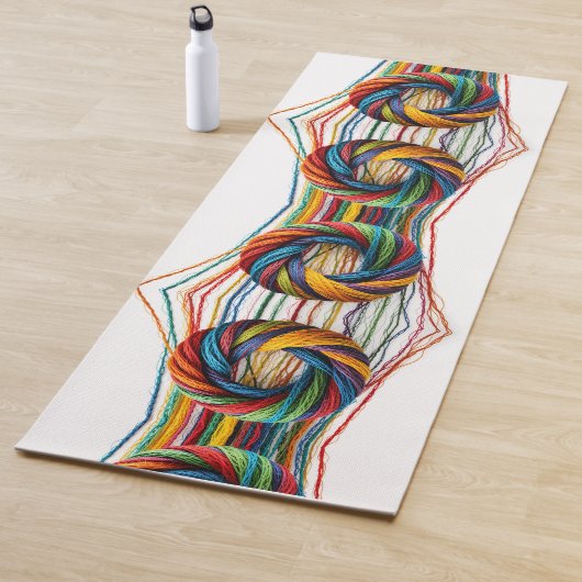 Geweven in eenheid yogamat (In situ)