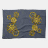 Geweven Klokwerk Handdoek (Horizontaal)