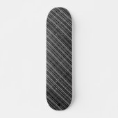 Geweven look Design Black HAMbWG-skateboard Persoonlijk Skateboard (Voorkant)