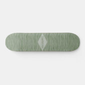 Geweven look Design Green HAMbWG Skateboard (Horizontaal)