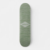 Geweven look Design Green HAMbWG Skateboard (Voorkant)