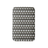 Geweven metalen patroon badmat (Voorkant Verticaal)
