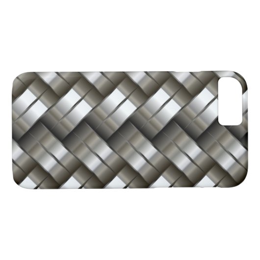 Geweven metalen patroon Case-Mate iPhone case (Achterkant (Horizontaal))