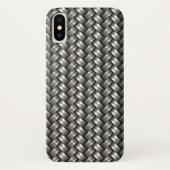 Geweven metalen patroon Case-Mate iPhone case (Achterkant)