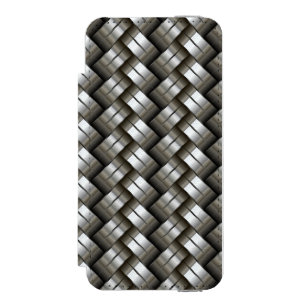 Geweven metalen patroon