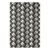 Geweven metalen patroon mini klembord (Achterkant)