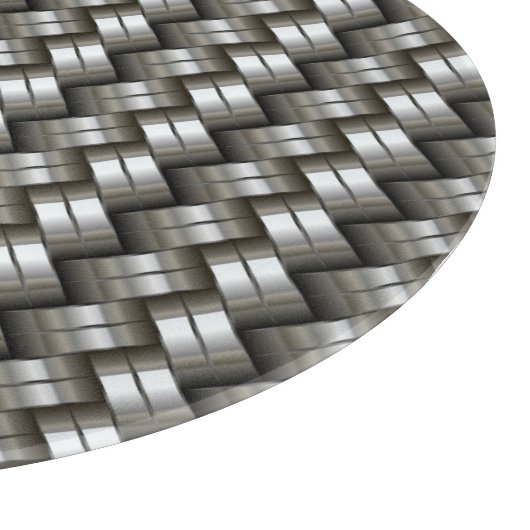 Geweven metalen patroon snijplank (Hoek)