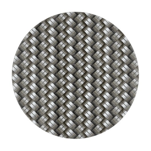 Geweven metalen patroon snijplank (Voorkant)