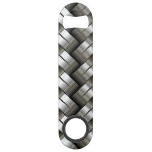 Geweven metalen patroon speed flessenopener