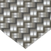 Geweven metalen patroon tafelkleed (Gekanteld)