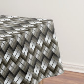 Geweven metalen patroon tafelkleed (Voorbeeld)
