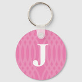  geweven monogram - letter J Sleutelhanger (Voorkant)
