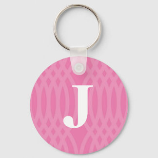  geweven monogram - letter J Sleutelhanger