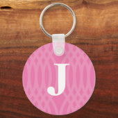  geweven monogram - letter J Sleutelhanger (Voorkant)