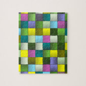 geweven mozaïekpatroon legpuzzel (Verticaal)