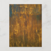 Geweven Origineel het Schilderen van de roest Briefkaart (Voorkant)